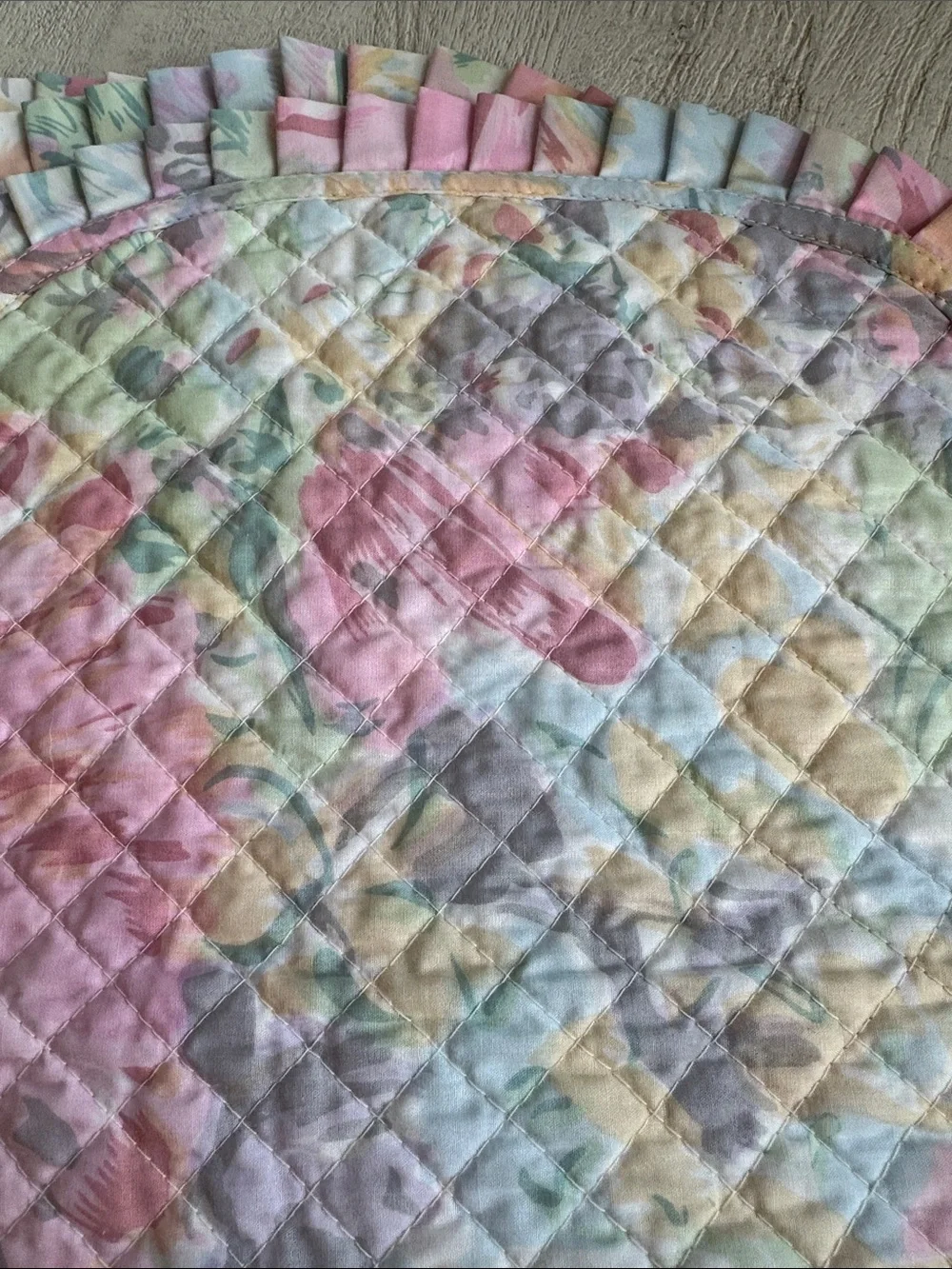 NWOT set of 4 quilted placemats & napkins